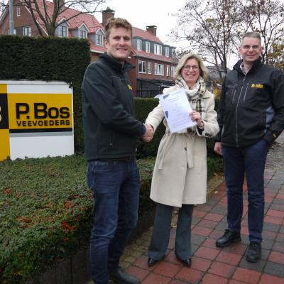 P. Bos veevoeders, certificaat, VoederWaarde.nl, deelnemer, betrouwbaar, transparant, voer